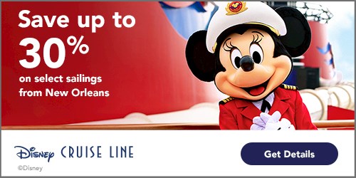 Disney Cruise New Orleans 30 off