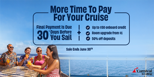 Special Offer from Cruise Brothers