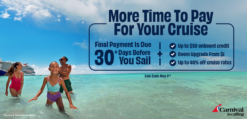 Special Offer from Cruise Brothers