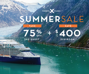 Celebrity Summer Sale - Special cruise offer