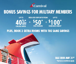 Carnival Cruises May Specials
