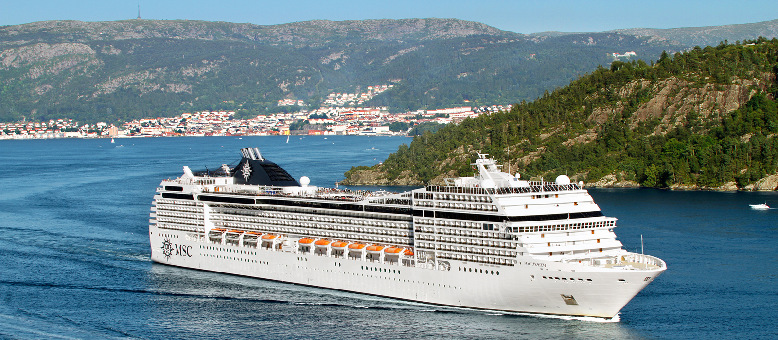 Cruise vacation destination scenery