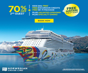Norwegian Cruise Line Savings