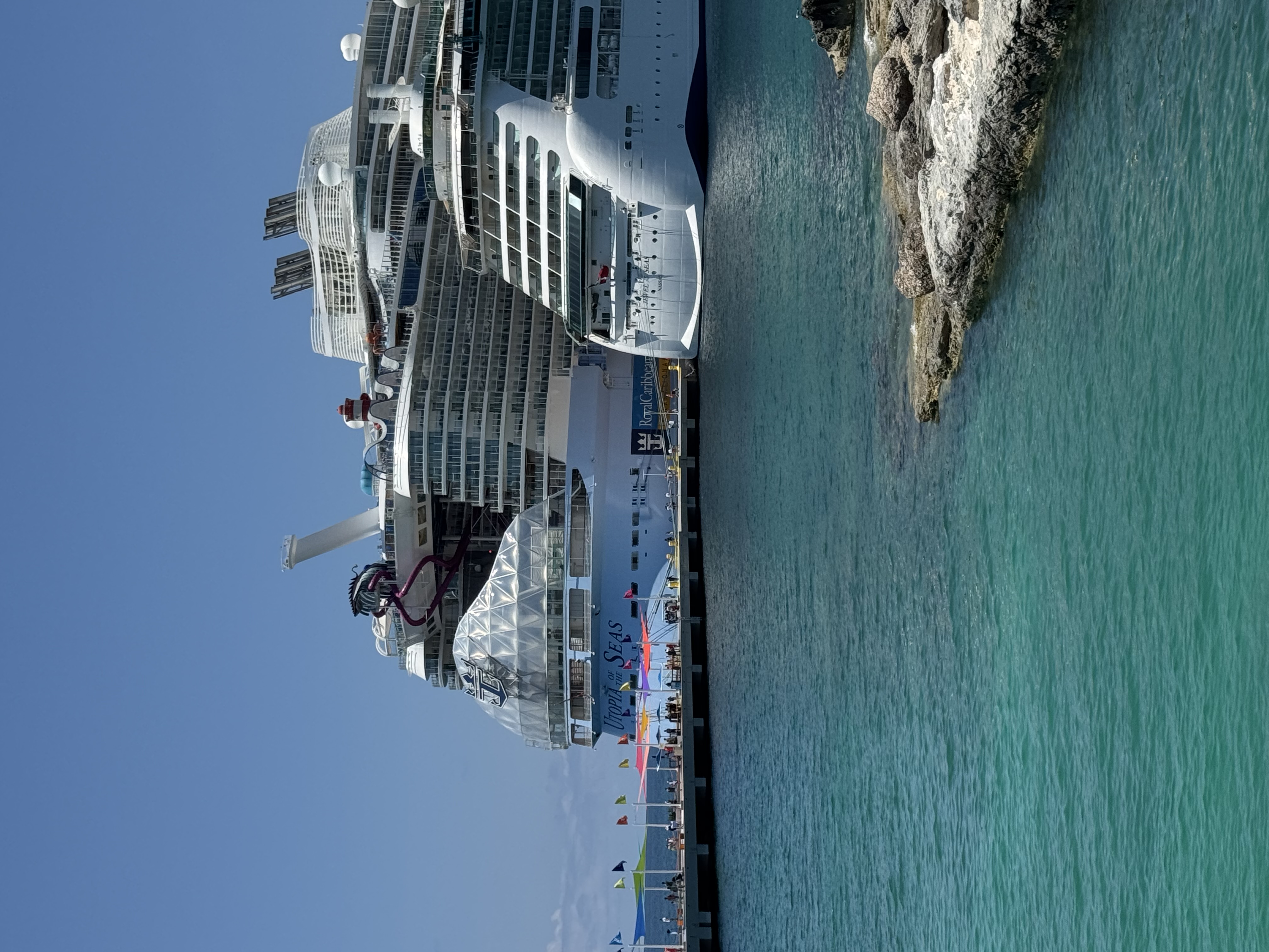 Breathtaking view of a luxury cruise