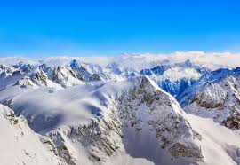 Breathtaking view of the Alps